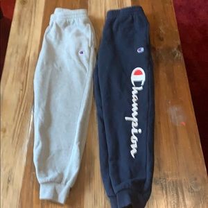 2 pairs Boys M Champion Joggers